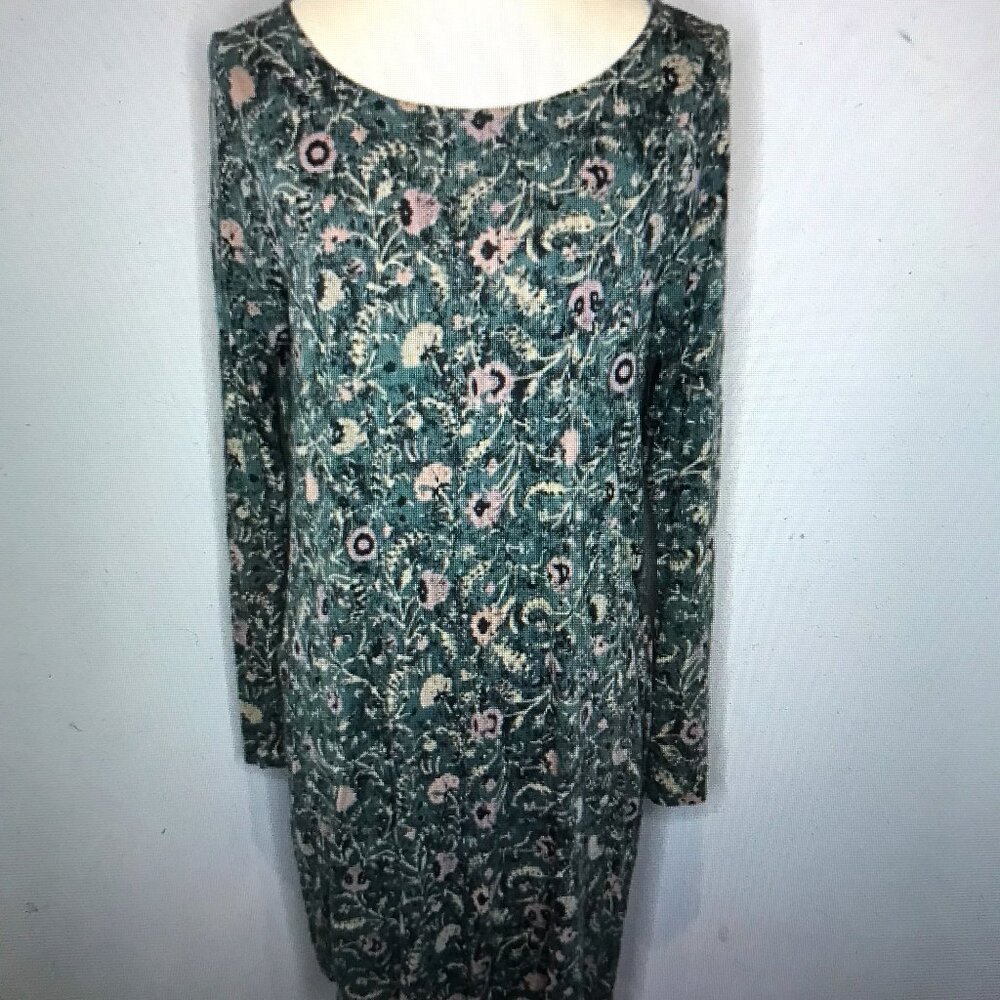Peruvian Connection Artisa Floral Pima Dress